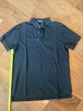 Polo by Ralph Lauren Men’s Dark Charcoal Short-Sleeve Polo